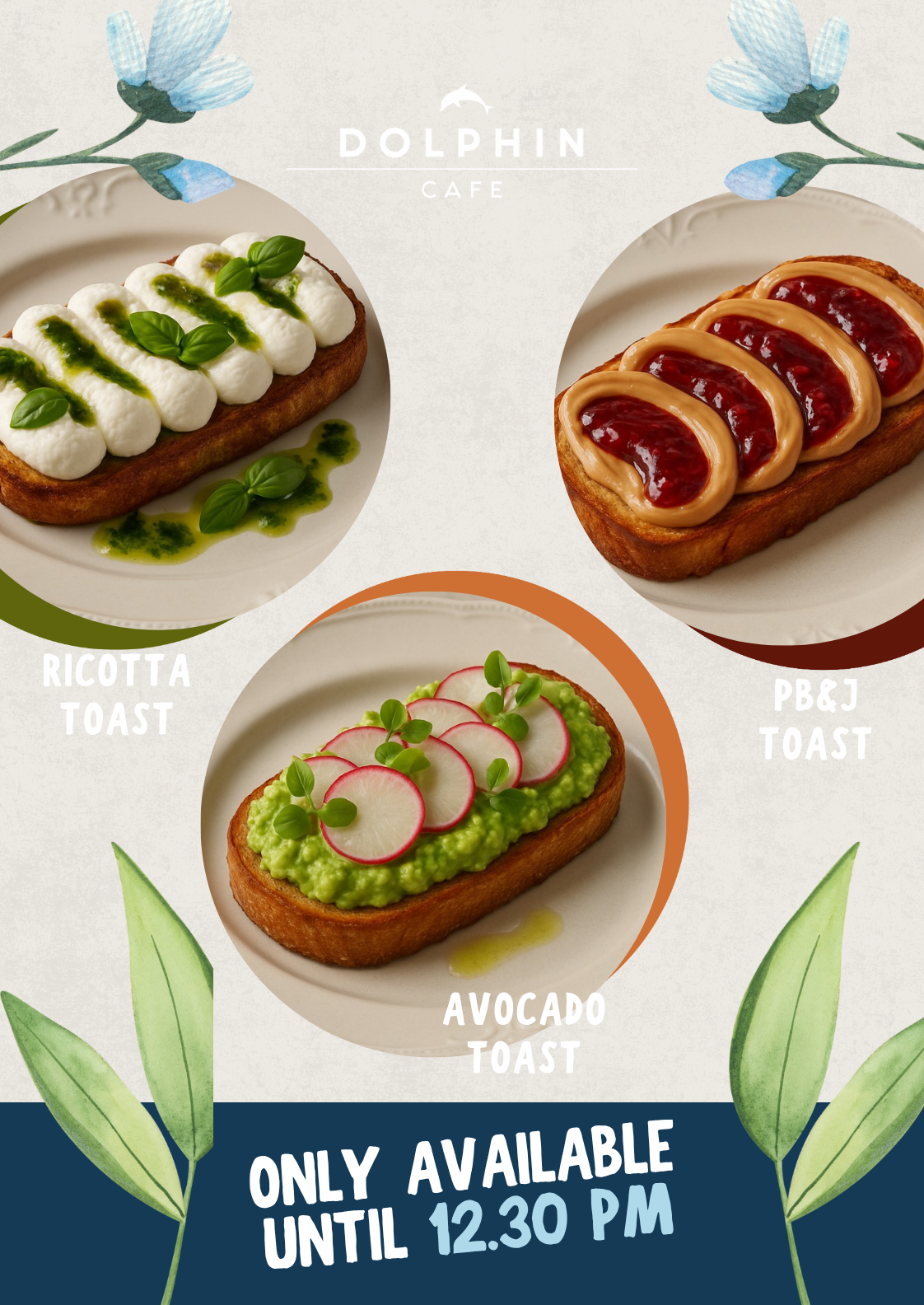 Morning Vibes Only: Avocado, PB&J, and Ricotta Toasts ‘Til Noon